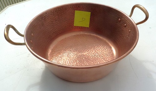 Bassine cuivre martelé à - bassine,