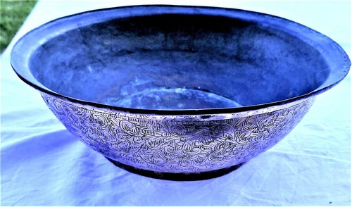 Bassine ancienne cuivre - bassine,