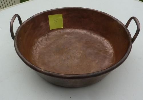 Ancienne bassine cuivre - bassine, à
