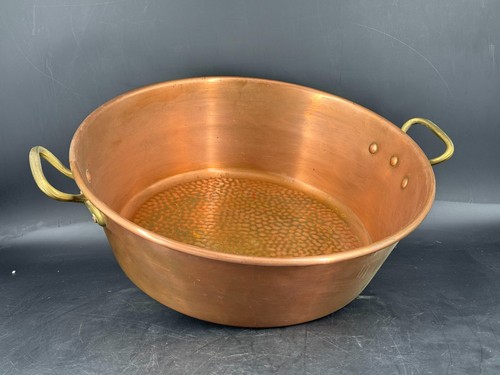 Bassine confiture cuivre - a,