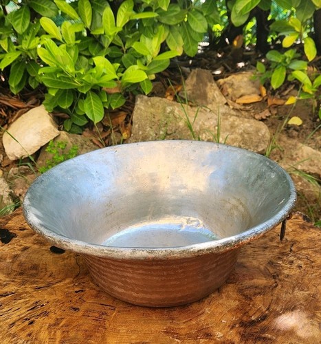 Ancienne bassine cuivre - en,