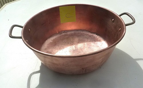 Bassine cuivre confiture - cuivre, à