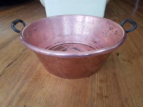 Bassine cuivre martelé - cuivre,